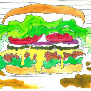 Hamburger Sandwich