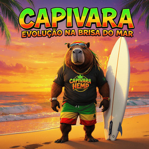 Capivara Evolução na Brisa do Mar