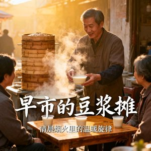 早市的豆浆摊