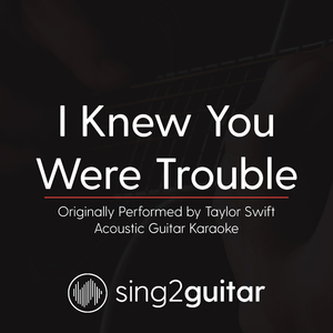I Knew You Were Trouble (Lower Key) [Originally Performed By Taylor Swift] (Acoustic Guitar Karaoke)