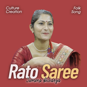 Rato Saree Farara Pari