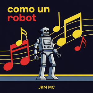 como un robot
