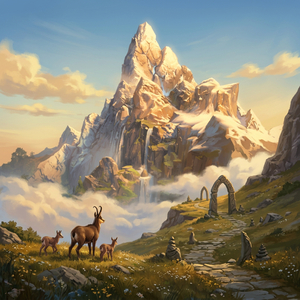 Ciel depuis le sommet