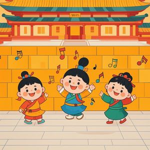 国学成语儿歌《载酒问字》