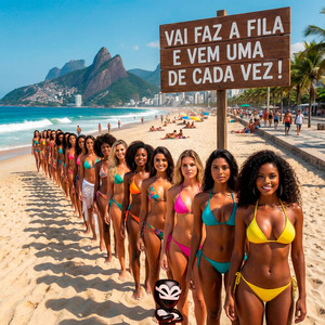 VAI FAZ A FILA E VEM UMA DE CADA VEZ (Remix)