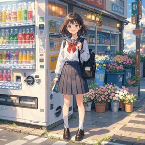 街角阳光贩卖机-煦煦