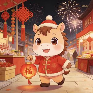 马儿过春节钢琴曲