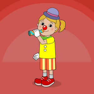 Clowns und Akrobaten