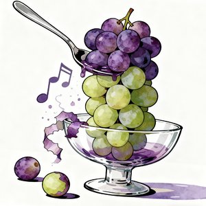 吃葡萄不吐葡萄皮