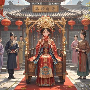 拜天地入洞房大婚风华