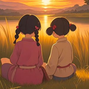 槐树下