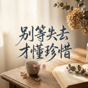 别等失去才懂珍惜
