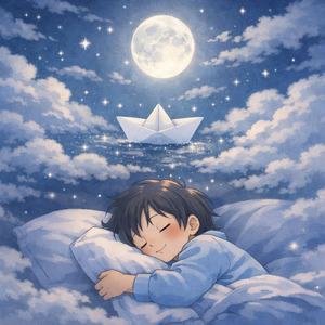 空を旅する紙の舟