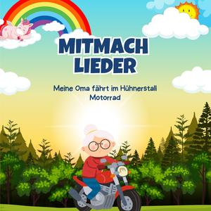 Meine Oma fährt im Hühnerstall Motorrad