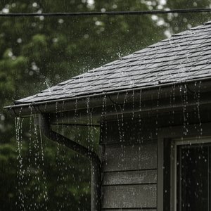 Lonely Thunder on Wet Asphalt