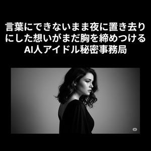言葉にできないまま夜に置き去りにした想いがまだ胸を締めつける