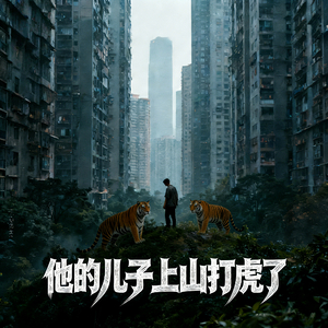 他的儿子上山打虎了
