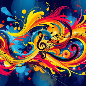 to take over the scene