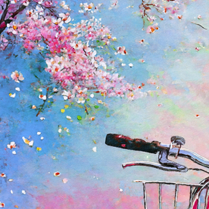 チャリンコな春