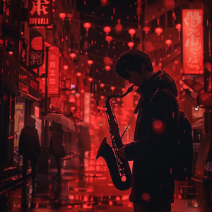 Melodía Encantadora De La Noche De Jazz