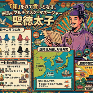 聖徳太子 ～飛鳥のマルチタスク・マネージャー～