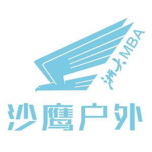 蓝色沙鹰短T