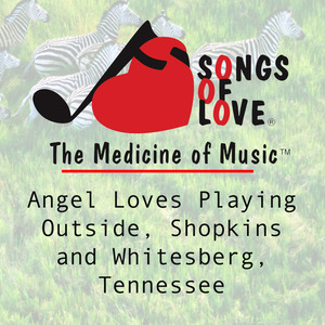 Angel Loves Playing Outside, Shopkins and Whitesberg, Tennessee