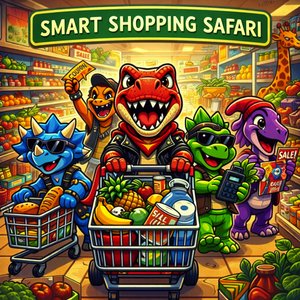 Smart Shopping Safari (Red Version)