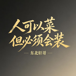 人可以菜但必须会装
