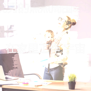 精致的在家里工作环境