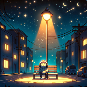 Starry Streetlight