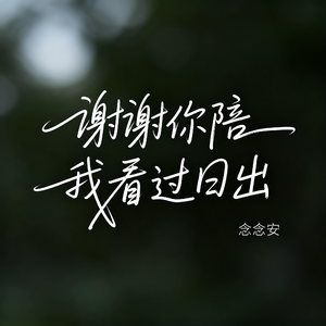 谢谢你陪我看过日出