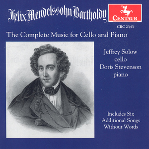 Cello Sonata No. 2 in D Major, Op. 58, MWV Q32:III. Adagio