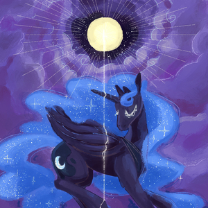 A wide-eyed cabin in the woods