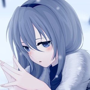 雪の中の思い