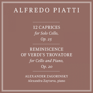 12 Caprices for Solo Cello, Op. 25: No. 1 in G Minor, Allegro quasi presto