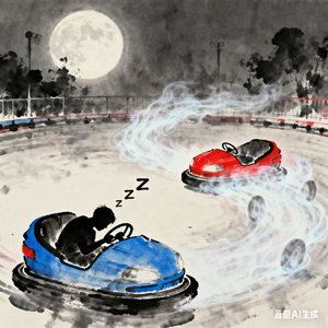 A Unique Bumper Car Battle 别样的碰碰车大战