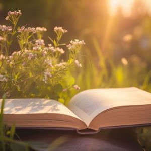 静かな夜の川辺