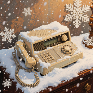 Snowfall Over Old Voicemail Messages
