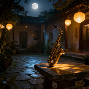 深院夜静愁千丈
