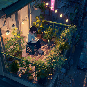 Evening Balcony