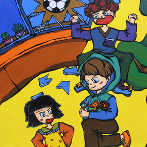 (학교 미스터리) 9화 깨어진 창문! 1부