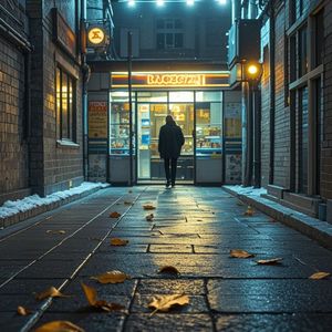 长街灯影_甜兮兮