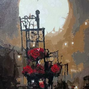 晚霞，或是微笑