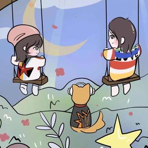 樱花树下的女孩