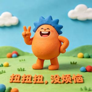 扭扭扭，没烦恼