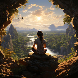 Aguas Serenas Para El Flujo Del Yoga