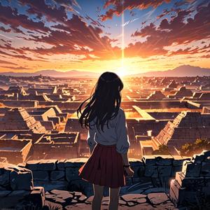 境界線を越える、朱色のささやき