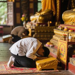 跪在佛前五千年