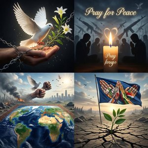 हम शांति चाहते हैं